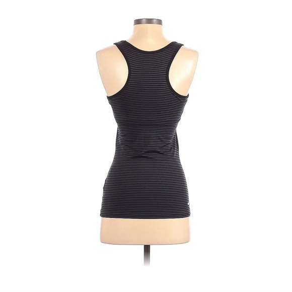 The Northface , Active Tank Top,  Black and Grey Striped , Size‎ Small - Picture 2 of 8